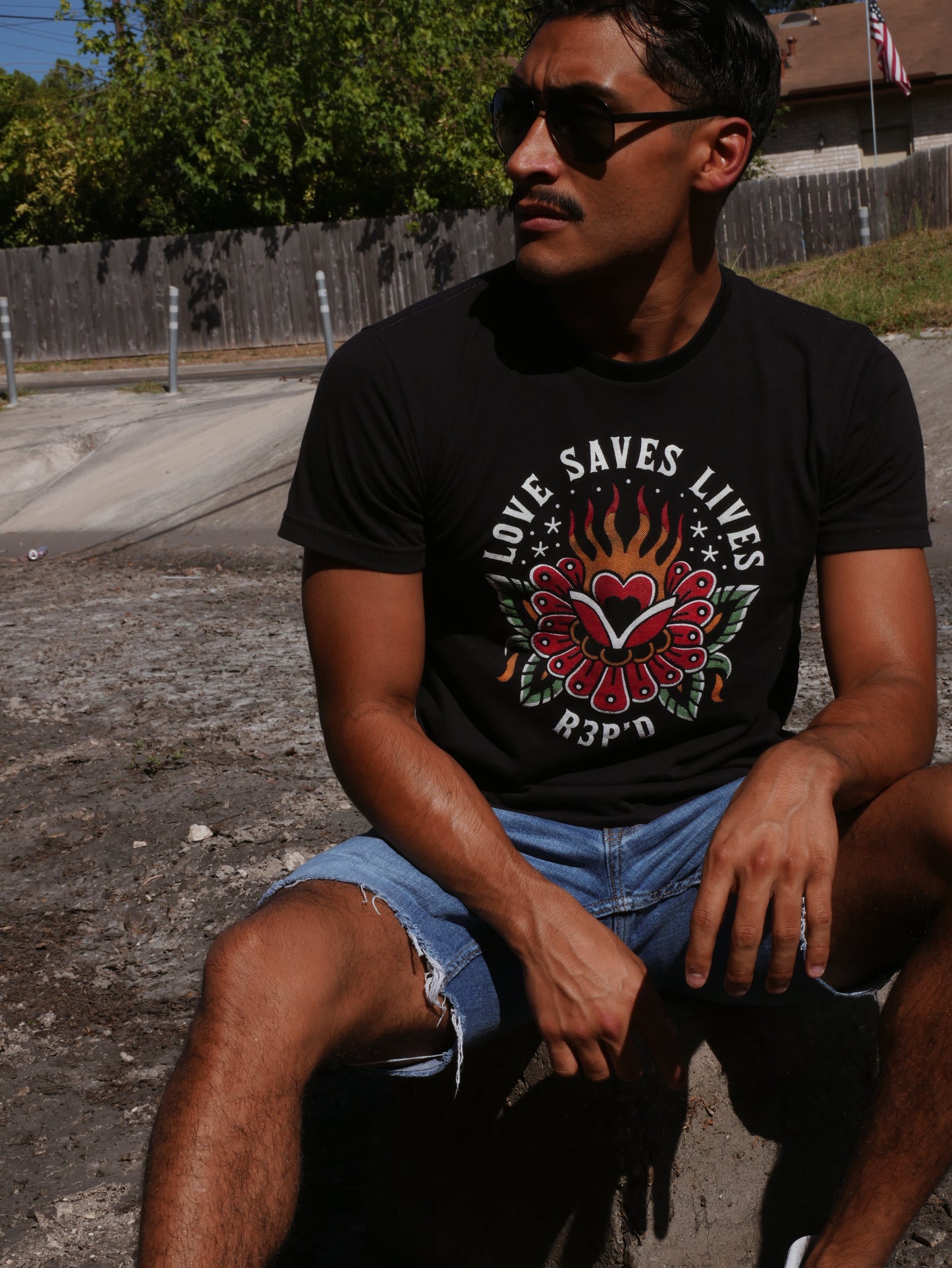 Love Saves Lives Unisex Tee