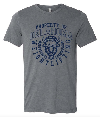 Property of Oklahoma Weightlifting - Unisex Tee